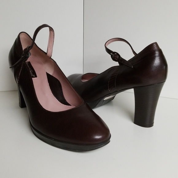BeautiFeel Shoes - BEAUTIFEEL Brown Leather Heels NWOB  11 / 41